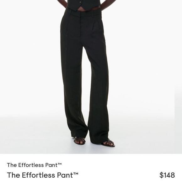 Effortless Aritzia Pants Size 10 - Picture 2 of 4